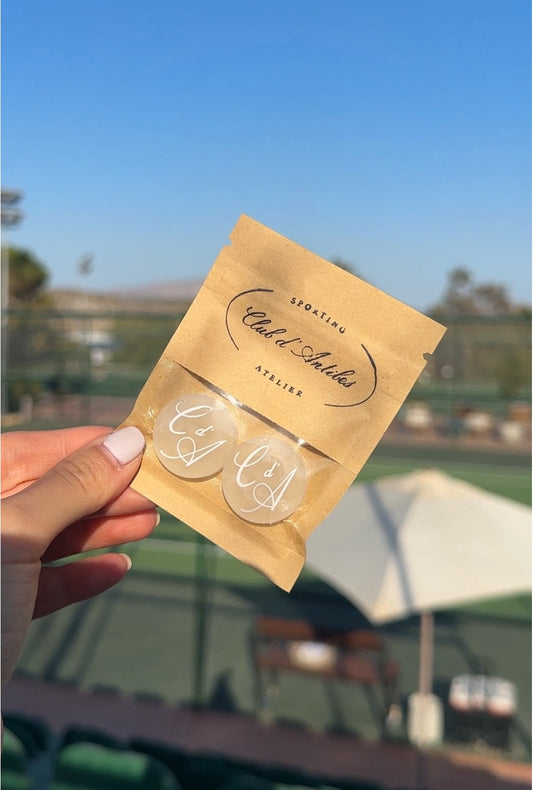 Cd'A Clear Tennis Shock Absorbers (2-Pack)