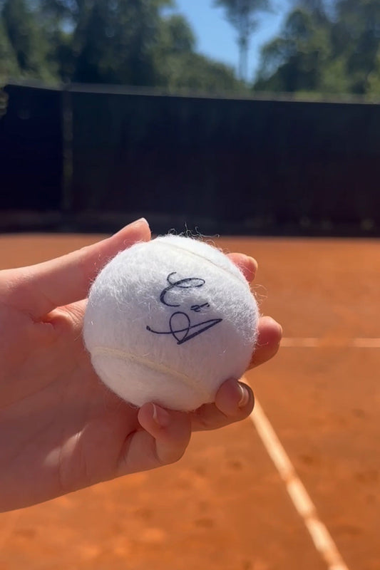 Cd'A White Tennis Ball