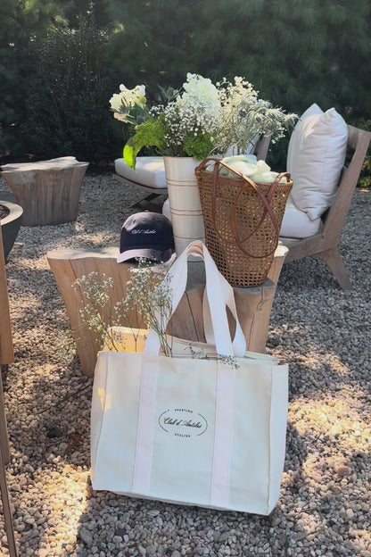 Club d'Antibes Market Tote